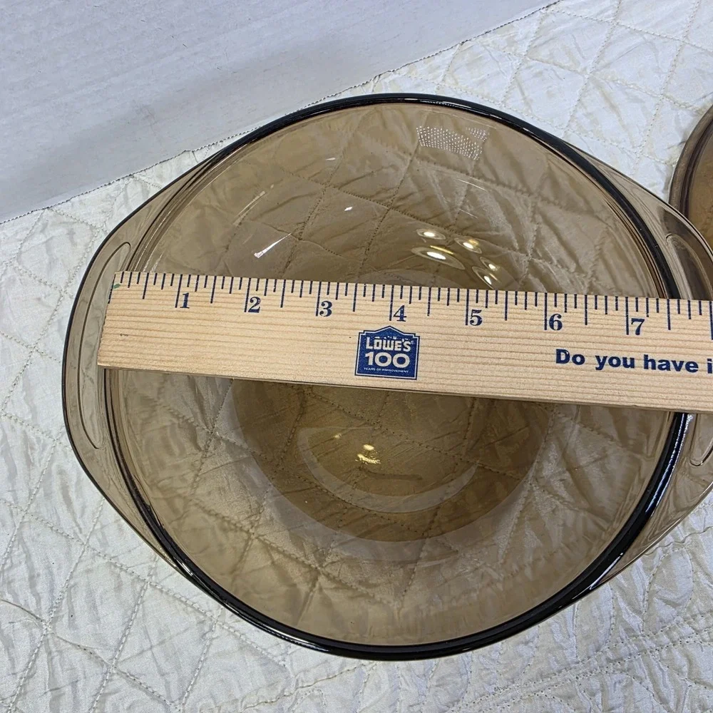 Pyrex fireside glass